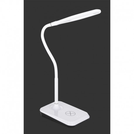 lampe de bureau avec LED a intensité variable et support de chargmeent à  induction induled à personnaliser