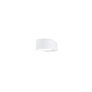 Appplique LED blanche, intérieur blanc