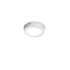 Plafonnier LED rond diamètre 12 cm blanc