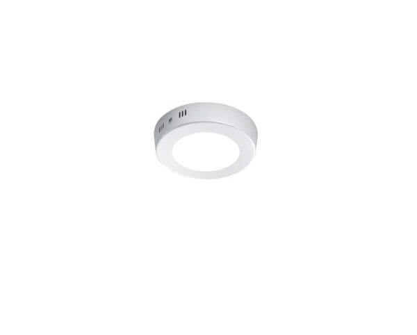 Plafonnier LED rond diamètre 12 cm blanc
