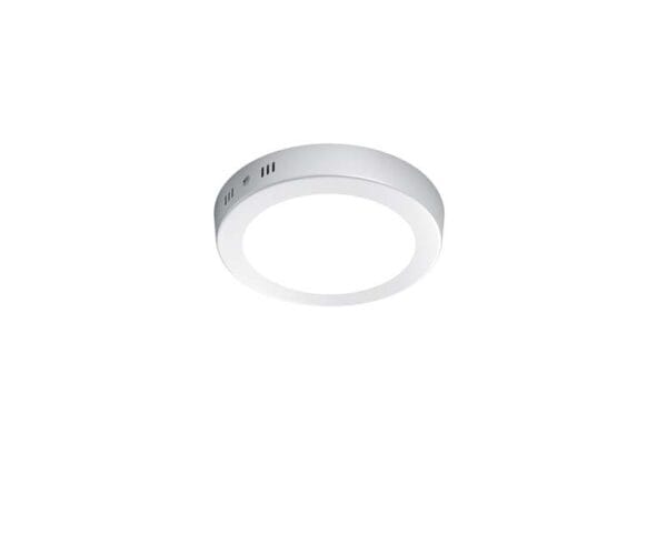 Plafonnier LED rond diamètre 17 cm blanc