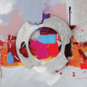 Toile peinte 150x50