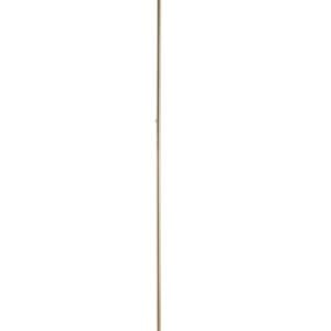 Lampadaire LED décor bronze