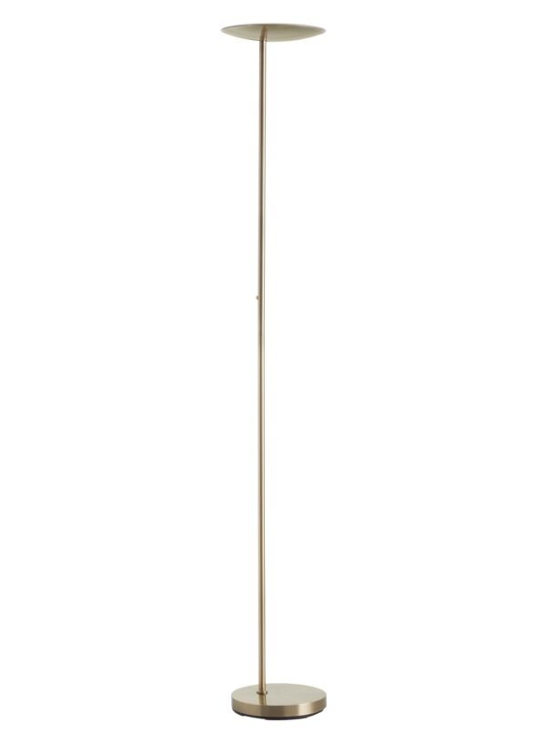 Lampadaire LED décor bronze