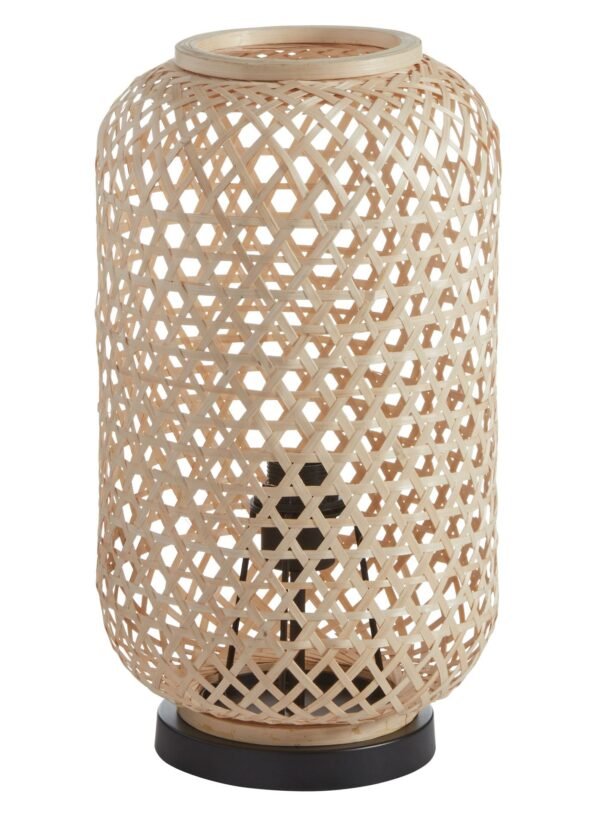 Lampe en bambou naturel