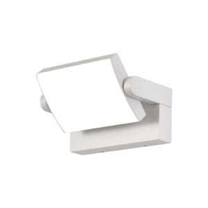 Projecteur LED aluminium blanc