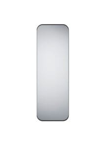 Miroir en pied métal noir 150x50 cm