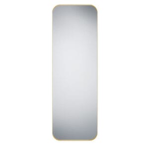 Miroir en pied métal doré 150x50 cm