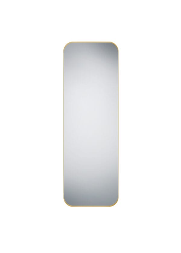 Miroir en pied métal doré 150x50 cm