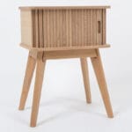 Meuble de chevet finition bois naturel