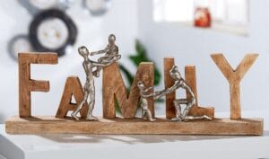 Sculpture bois FAMILY