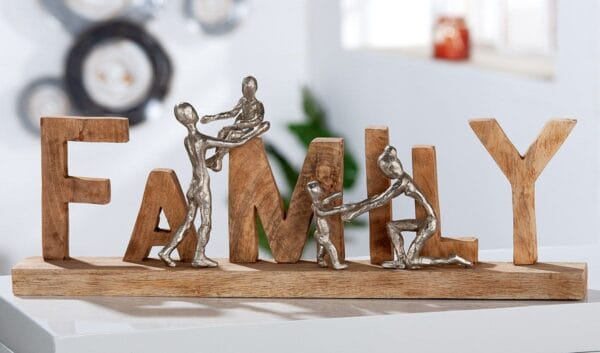 Sculpture bois FAMILY