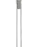 Liseuse LED double métal nickel