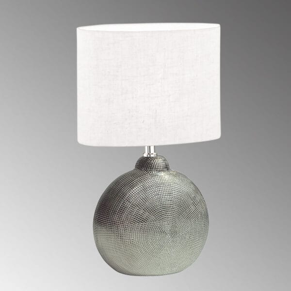 Lampe céramique avec abat-jour