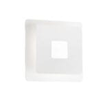 Aplique LED métal blanc