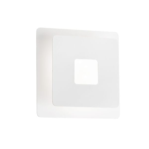Aplique LED métal blanc