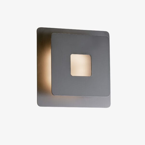 Aplique LED métal noir