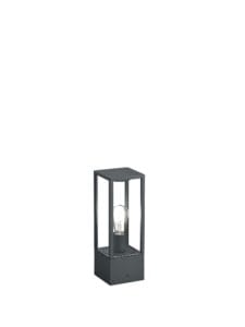 Borne extérieure anthracite verre clair