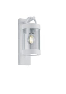 Applique extérieure blanche diffuseur clair