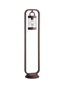 Borne extérieure rouille diffuseur clair