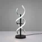 Lampe LED noir et argenté