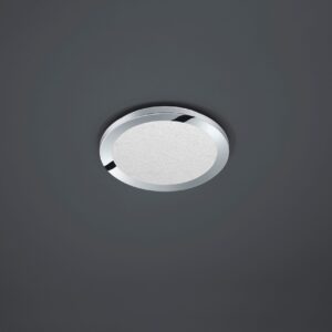 Plafonnier salle de bain chromé