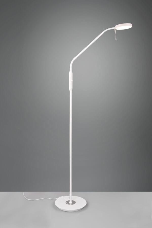 Liseuse LED métal blanc