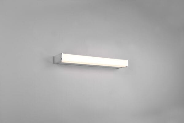 Applique de salle de bain LED métal chrome