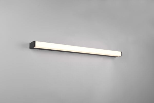 Applique de salle de bain LED métal noir