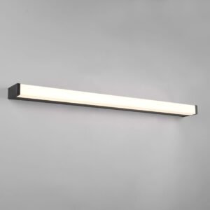 Applique de salle de bain LED métal noir