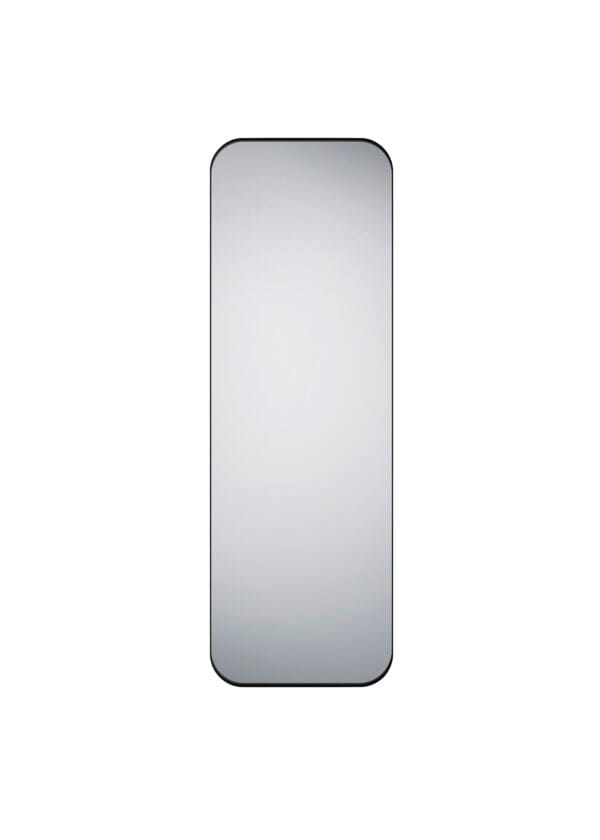 Miroir en pied métal noir 150x50 cm