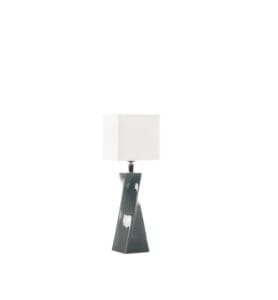 Lampe céramique avec abat-jour