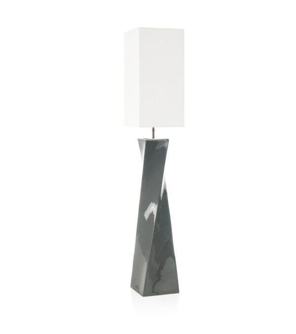 Lampadaire céramique avec abat-jour