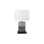 Lampe céramique avec abat-jour