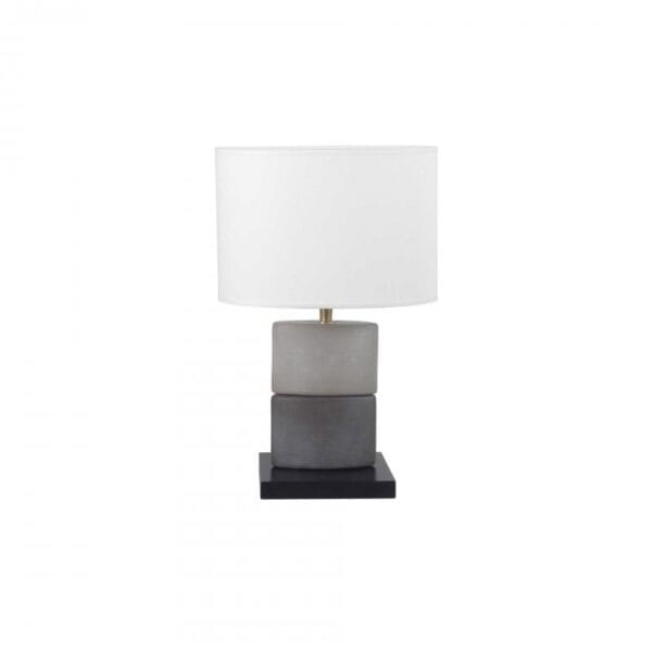 Lampe céramique avec abat-jour