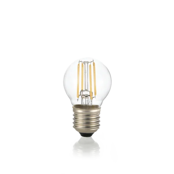 Amp LED SPH CL E27 4W 430lm 3000K