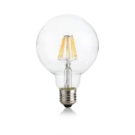 Amp LED GL D95 CL E27 8W 1100lm 3000K