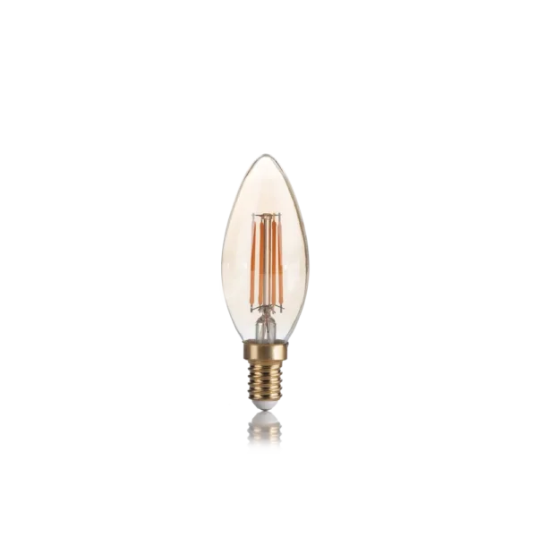 Amp LED vintage FL AM E14 4W 400lm 2200K