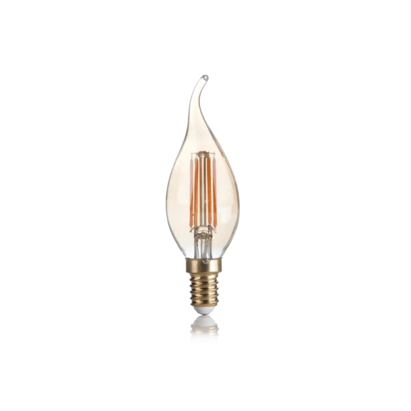 Amp LED vintage FL CV AM E14 4W 400lm 2200K