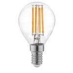Amp LED SPH CL E14 6W 806lm 2700K DIM