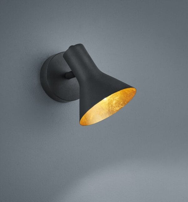 Spot noir/feuille Or