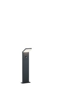 Borne extérieure LED à détection anthracite