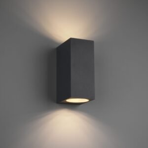 Applique extérieure GU10 anthracite