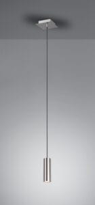 Suspension 1 lumière GU10 métal nickel