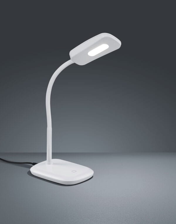Lampe de bureau LED blanche – Image 2