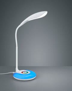 Lampe de bureau LED blanche