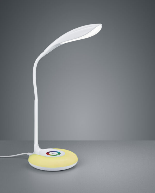 Lampe de bureau LED blanche – Image 2
