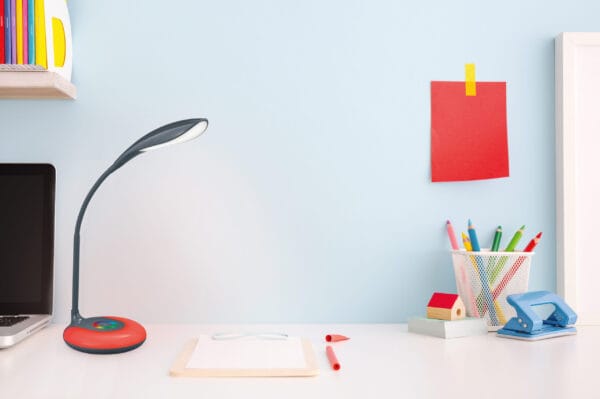 Lampe de bureau LED grise – Image 3