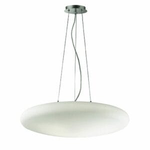 Suspension SMARTIES D60 verre opale