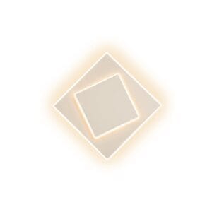Applique/Plafonnier LED métal blanc
